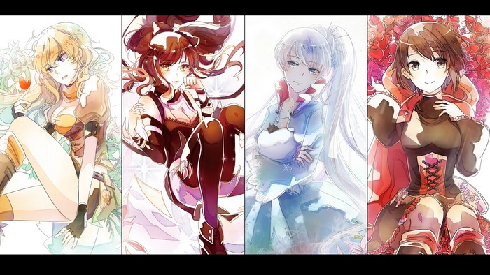 RWBY Team RWBY Poses