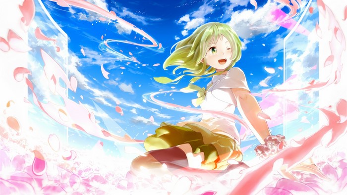 Megpoid Gumi from Vocaloid