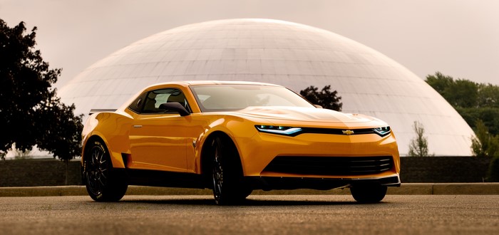 Bumblebee from Transformers Age of Extinction Chevrolet Camaro