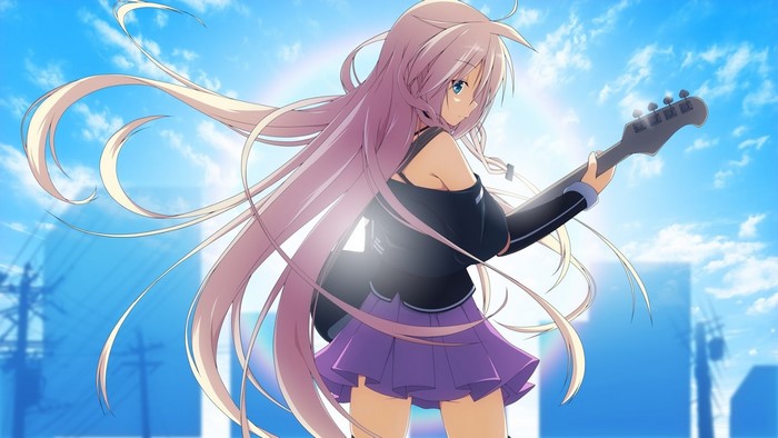 IA Vocaloid playing guitar