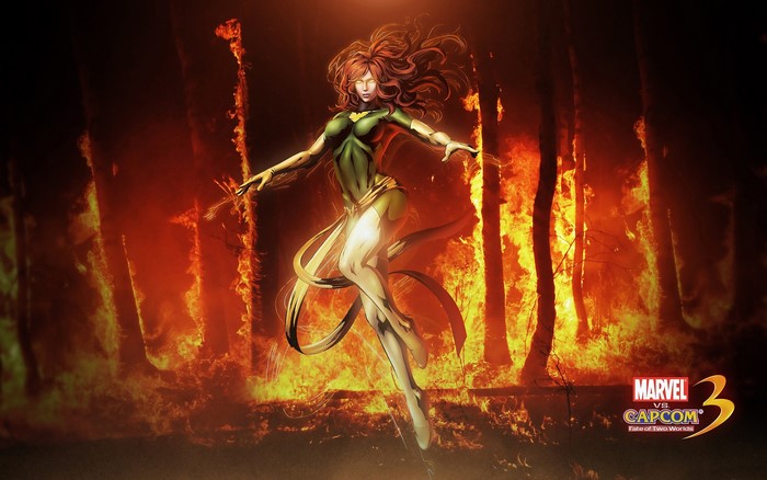 Jean Grey from Marvel vs. Capcom 3