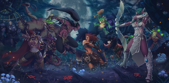 Heroes of the Storm Sylvanas Windrunner battle