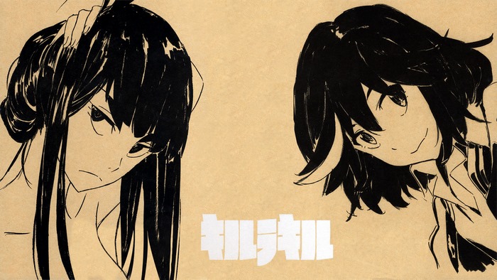 Kill la Kill: Ryuko Matoi and Satsuki Kiryuin