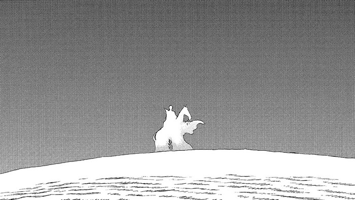 Griffith on horseback in Berserk manga