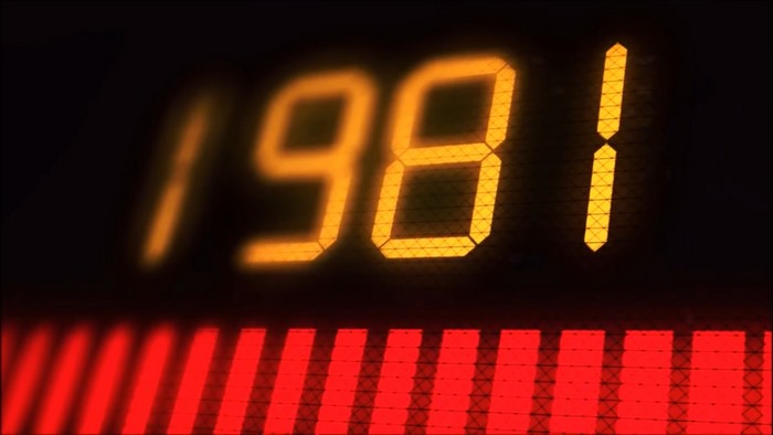 1981 digital display