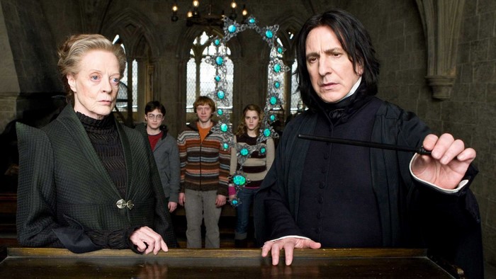 Severus Snape and Minerva McGonagall from Harry Potter