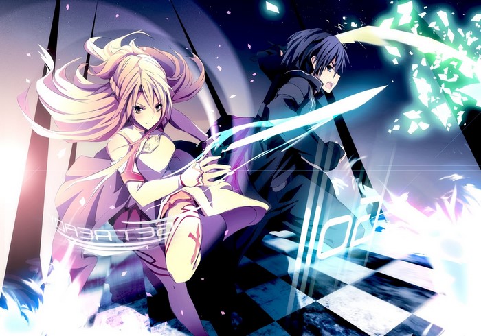 Kirito and Asuna from Sword Art Online