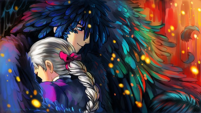 Howl and Sophie from Howl's Moving Castle