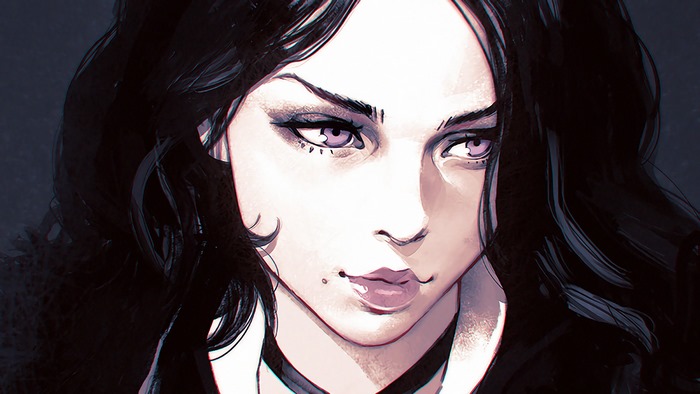 Yennefer of Vengerberg from The Witcher by Ilya Kuvshinov