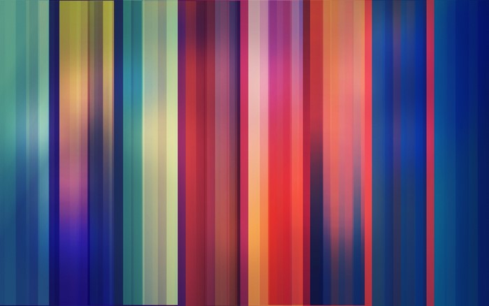 Abstract vertical stripes of various colors