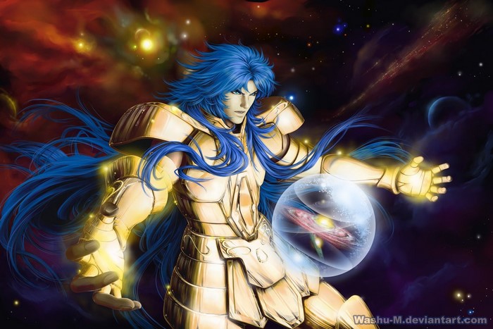 Saint Seiya Gemini Saga in Golden Armor