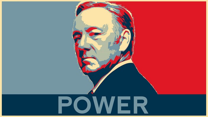 Frank Underwood from House of Cards: Power Poster