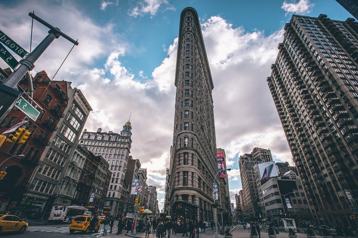 New York City Flatiron Building Street View
