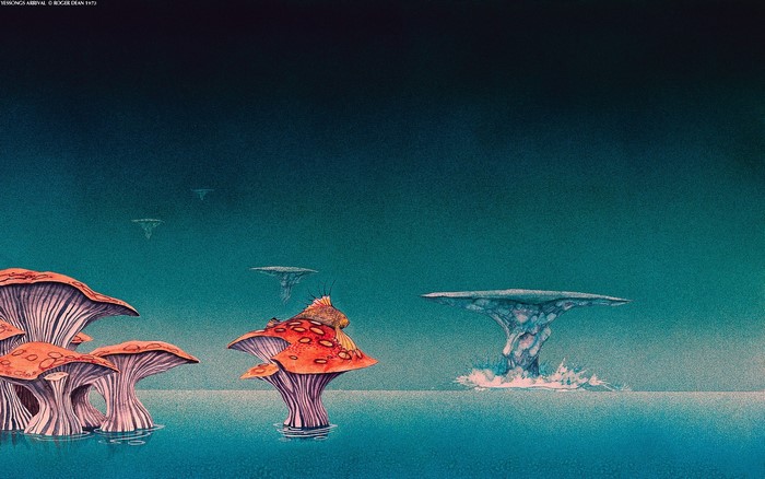 Fragile Arrival by Roger Dean