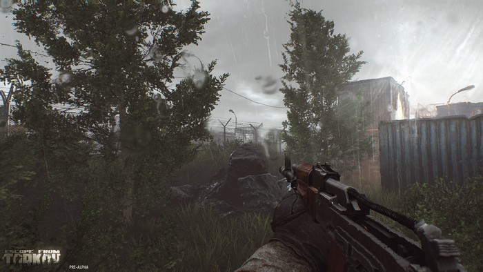 Escape from Tarkov first-person shooter gameplay