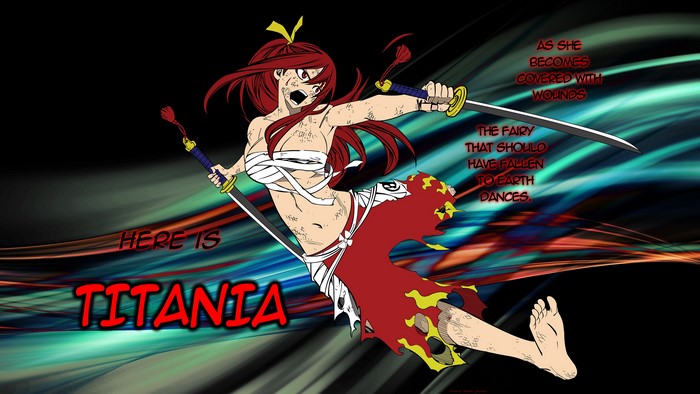 Erza Scarlet from Fairy Tail Titania