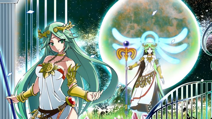 Palutena from Kid Icarus Uprising