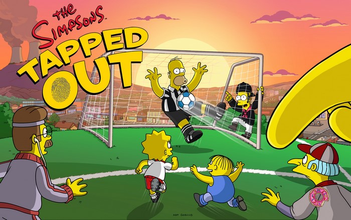 the simpsons tapped out homer simpson ned flanders