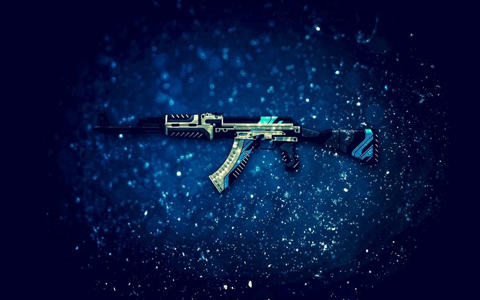 AK-47 Asiimov skin from Counter-Strike: Global Offensive