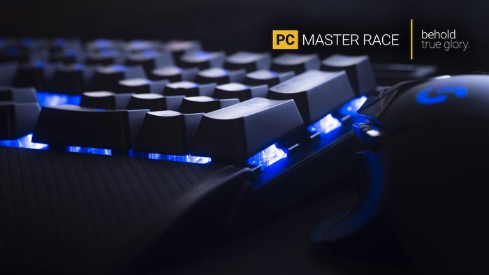 PC Master Race keyboard and mouse