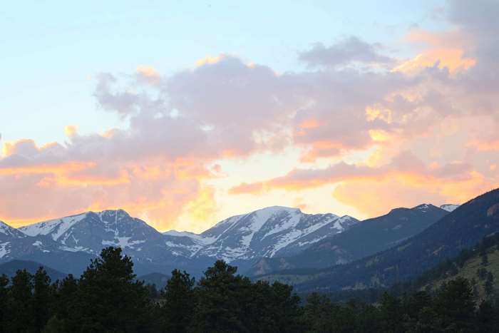 Rocky Mountain Sunset 4K