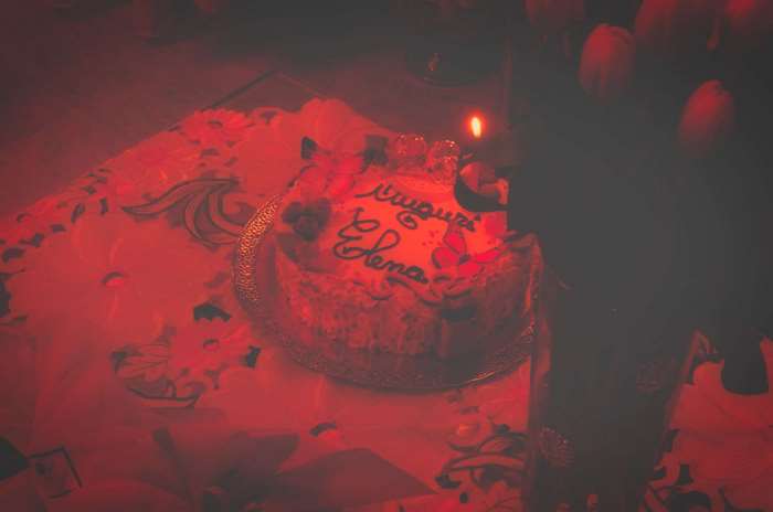 Birthday cake for Elena