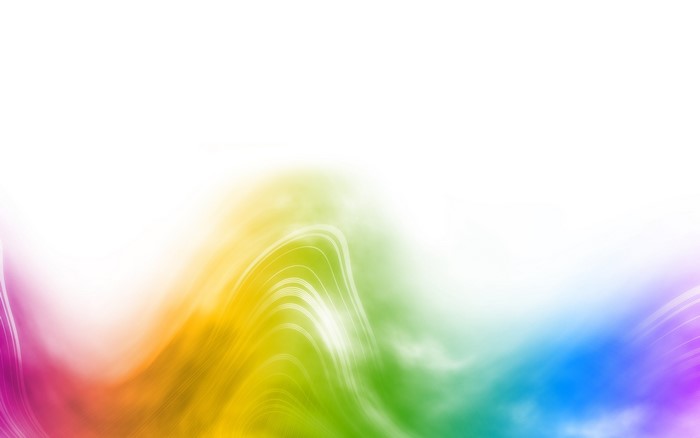 Colorful Wavy Abstract Lines Design