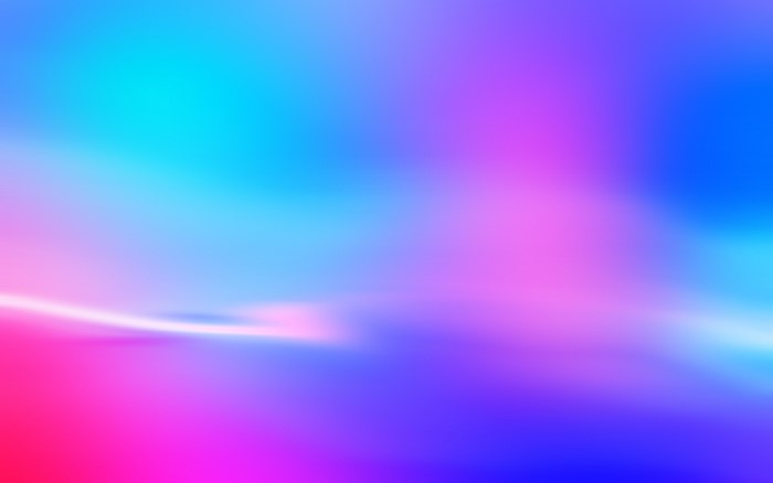 Abstract gradient of blue, pink, and purple with light streaks