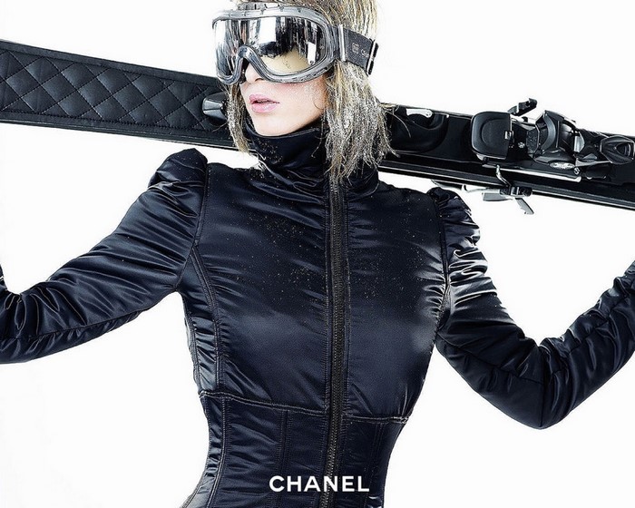 Chanel Ski Jacket with Skis