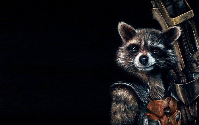 Rocket Raccoon from Guardians of the Galaxy