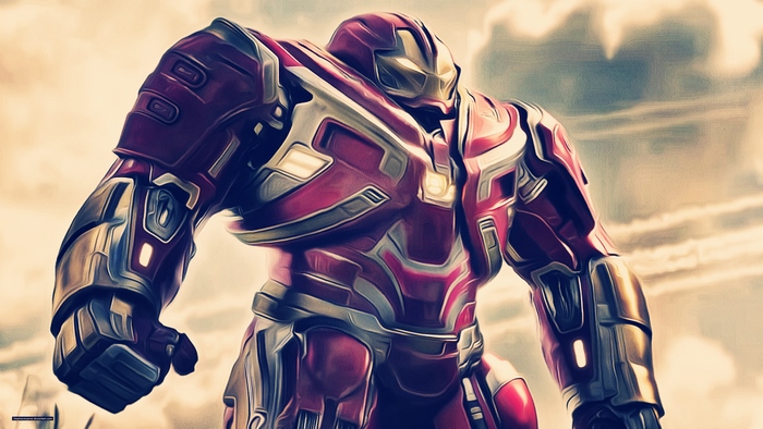 Hulkbuster armor from Avengers Infinity War 4K