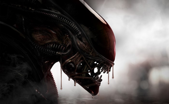 Alien creature digital art 4K