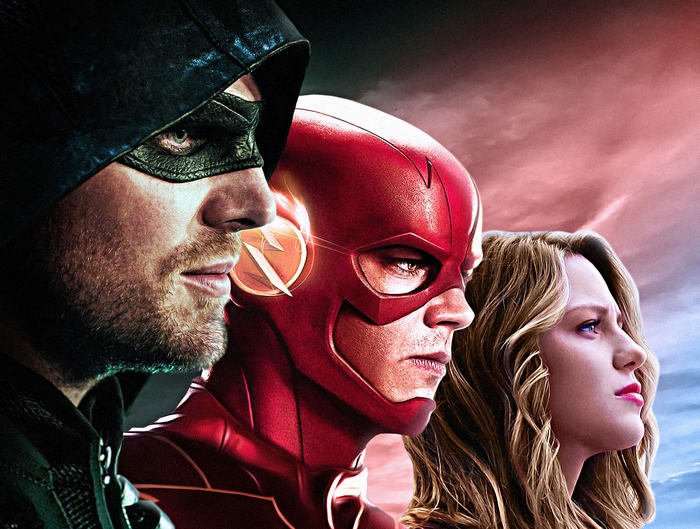 Arrow, The Flash, and Supergirl from TV Shows