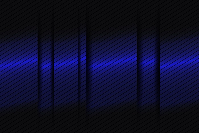 Abstract blue and black striped gradient 4K
