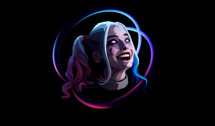 Harley Quinn from Suicide Squad digital art