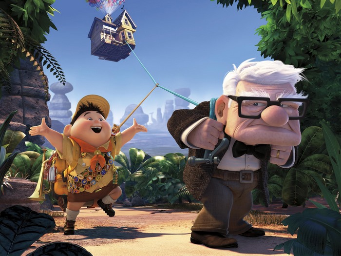 Carl and Russell from Up