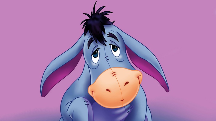 Eeyore the Donkey from Winnie the Pooh 4K