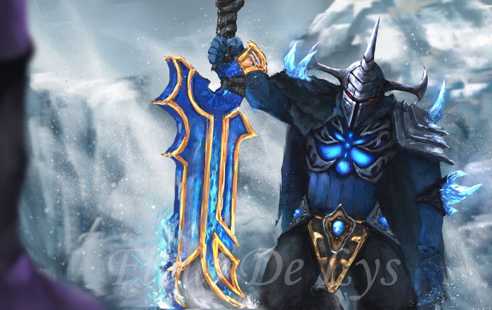 Sven from DotA 2 with a large sword