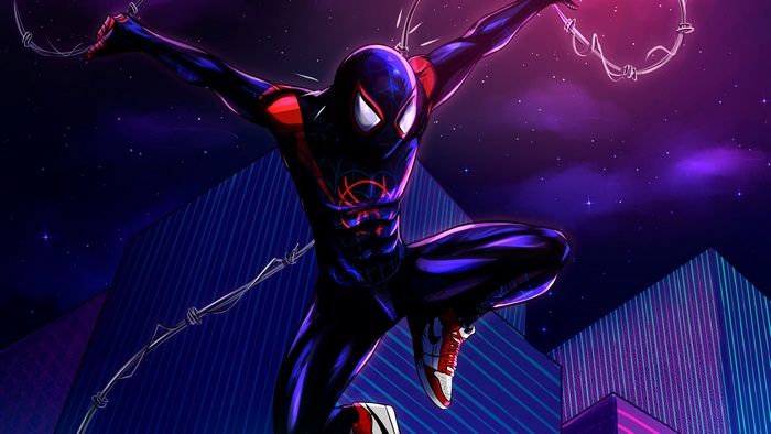 1920x1080 Spider-Man, Miles Morales, Spider-Man: Into The Spider-Verse ...