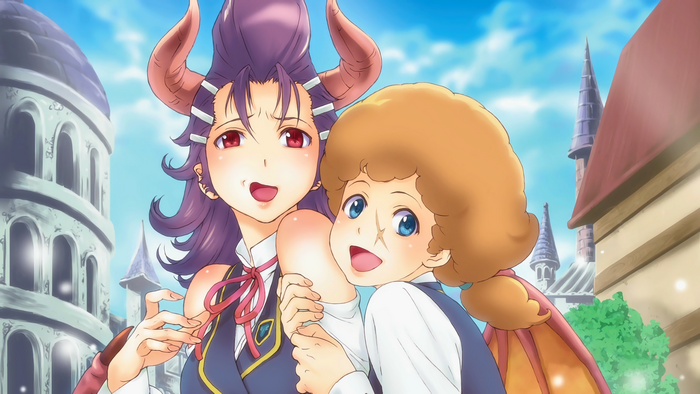 Anne and Grea from Manaria Friends