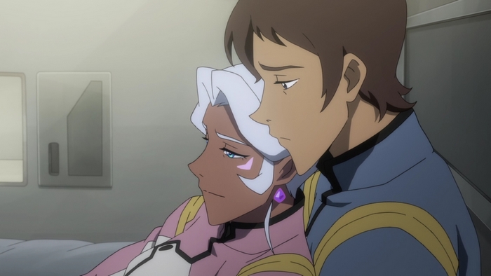 Allura and Lance from Voltron