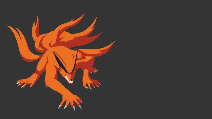 Kurama from Naruto 4K