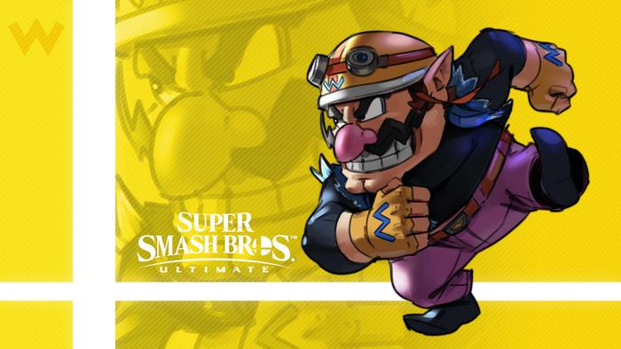 Wario Action Pose Super Smash Bros. Ultimate