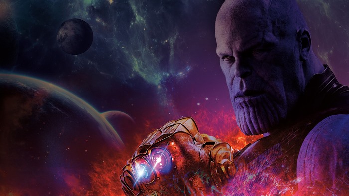Thanos with Infinity Gauntlet from Avengers: Infinity War