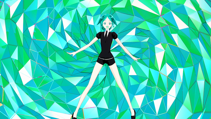 Phosphophyllite from Houseki no Kuni