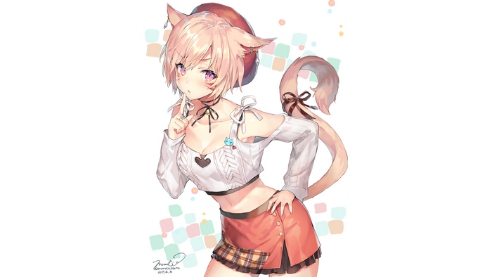 Miqote from Final Fantasy XIV