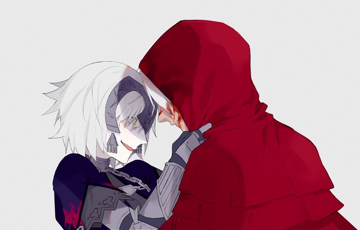 Shirou Kotomine and Jeanne d'Arc Alter from Fate/Grand Order