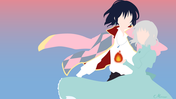 Howl and Sophie from Howl's Moving Castle