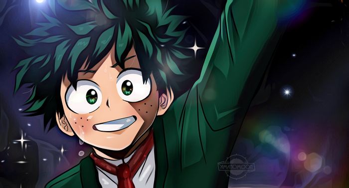 Izuku Midoriya from My Hero Academia