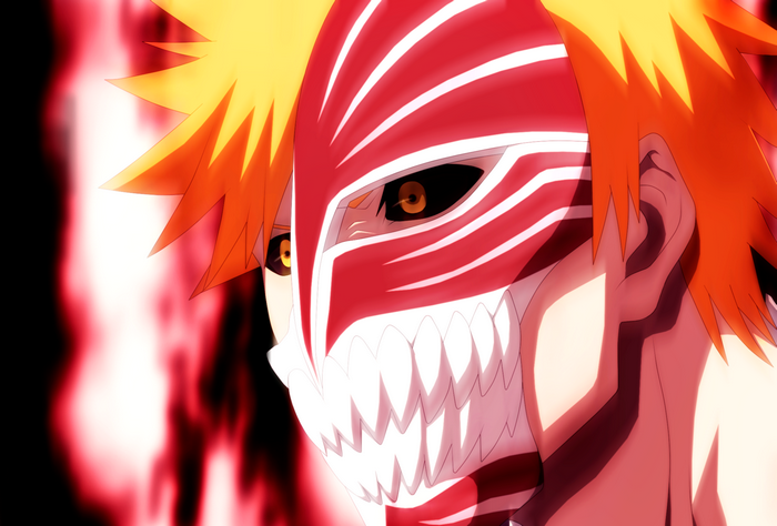 Hollow Ichigo Reveals Fierce Mask